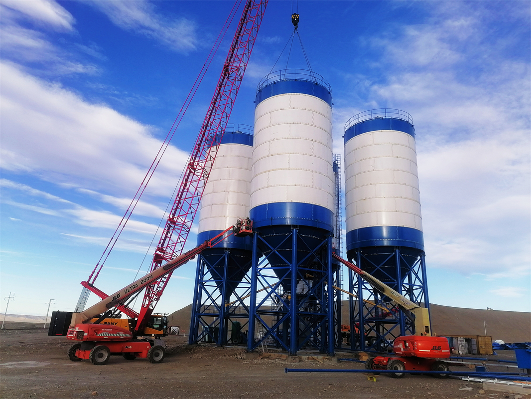 T flange assembly bolted silo（grain silo，cement silo，steel silo）